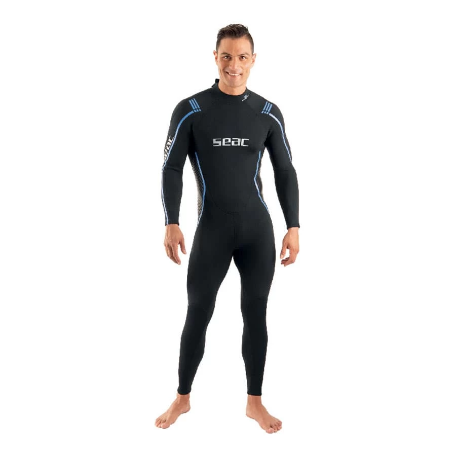 Seac Feel Neoprenanzug 3 Mm Schwarz 3 Seac Feel Neoprenanzug 3 Mm Schwarz