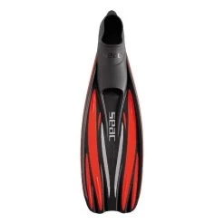 Seac F100 Pro Flossen Schwarz/rot