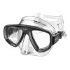 Seac Extreme 50 Tauchermaske Schwarz Mit Transparenten Gläsern