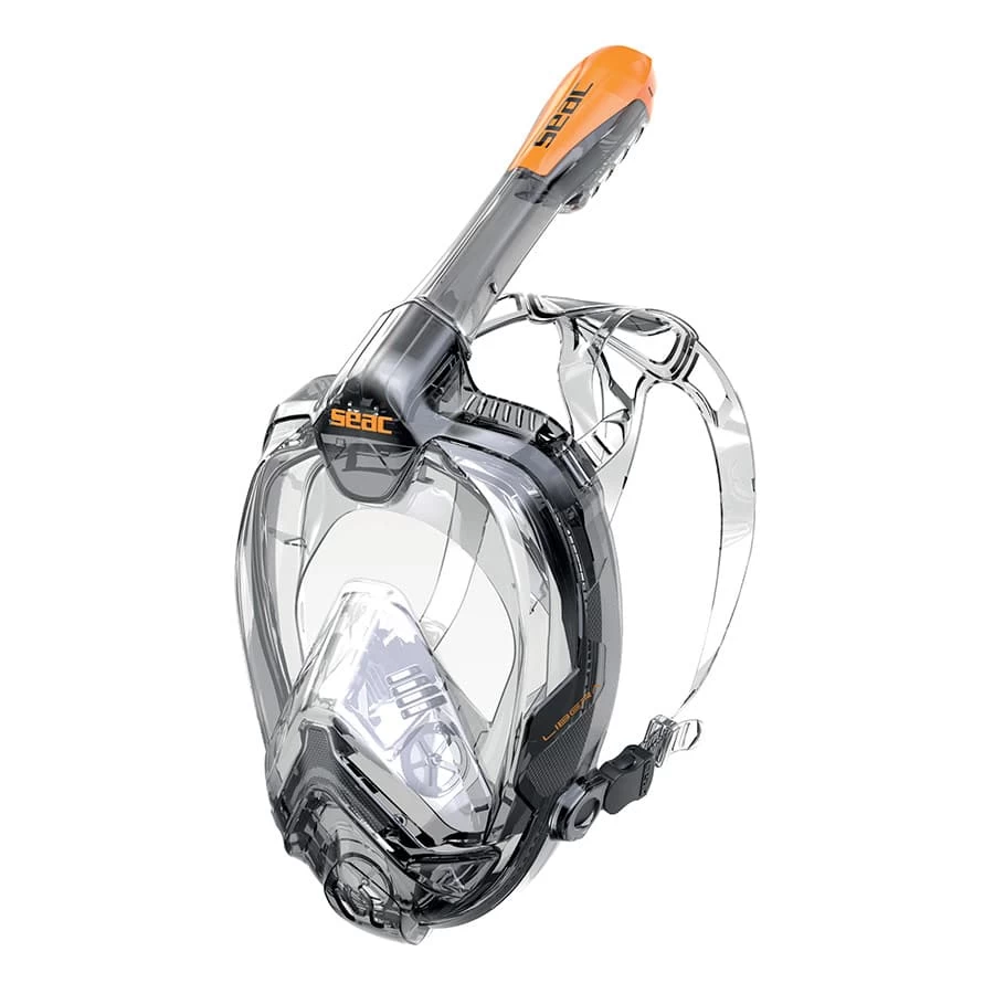 Seac Libera Damen Taucherbrille Schwarz/orange 3 Seac Libera Damen Taucherbrille Schwarz/orange