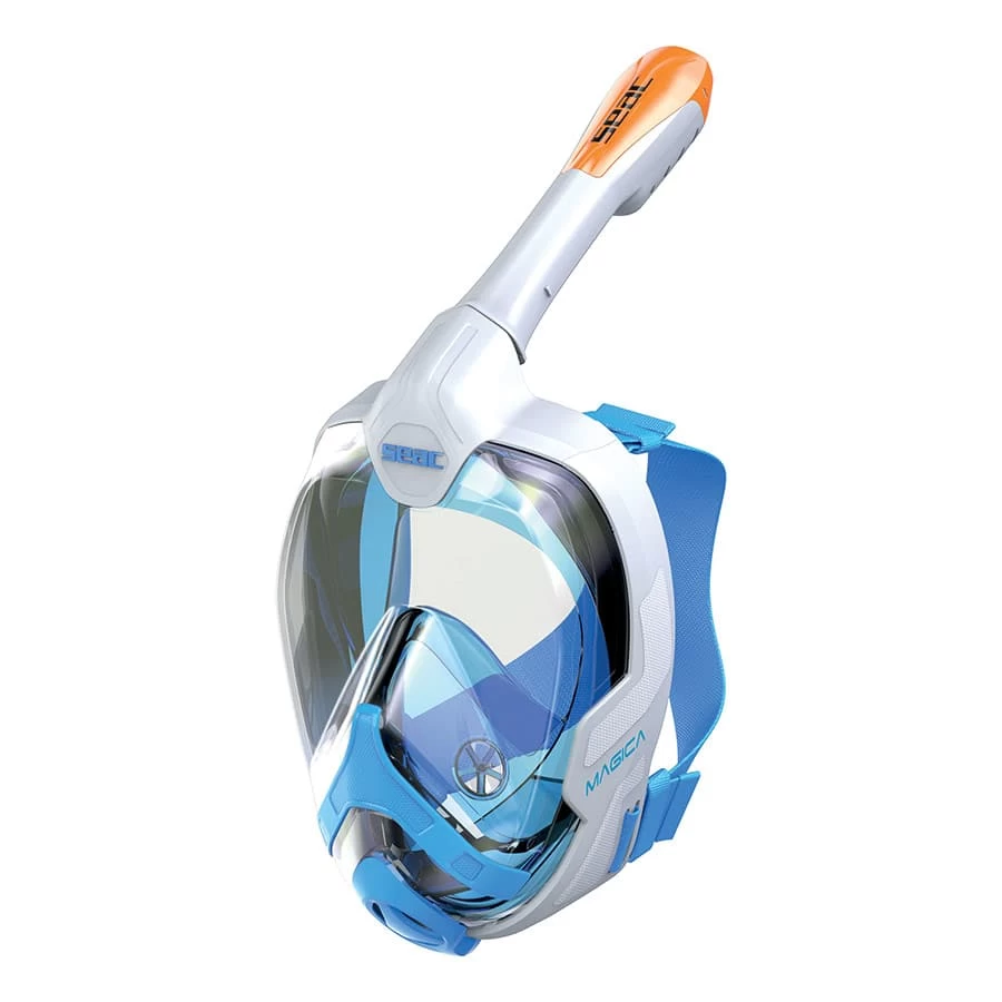 Seac Mágica Taucherbrille Weiß/orange 3 Seac Mágica Taucherbrille Weiß/orange