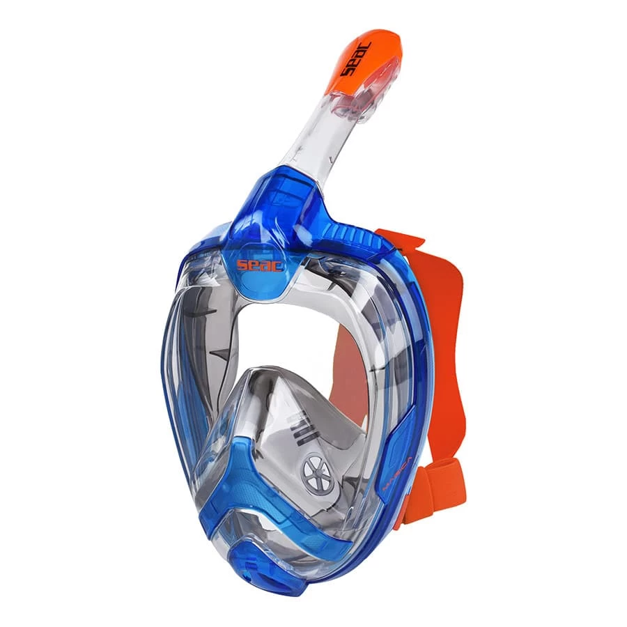 Seac Mágica Damen Taucherbrille Blau/orange 3 Seac Mágica Damen Taucherbrille Blau/orange