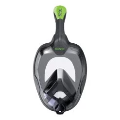 Seac Única Kinder Taucherbrille Schwarz/grün